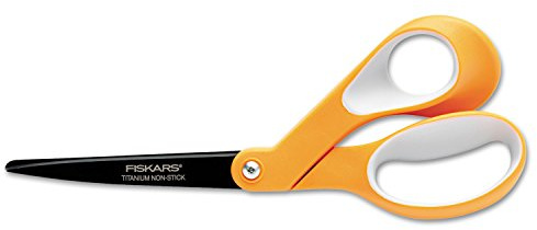 Fiskars Ciseaux antidérapants en titane de 20,3 cm