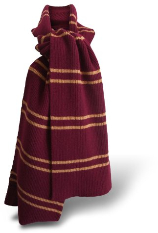 Harry Potter Original Gryffindor Wollschal vom Filmausstatter Lammwolle 190x23cm
