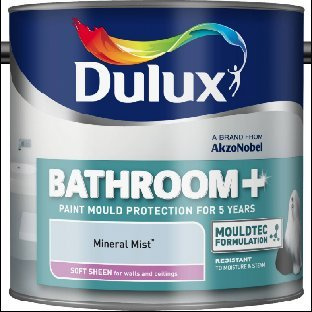 Dulux Bathroom+ Soft Sheen 2.5L Mineral Mist