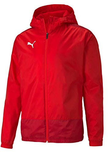 PUMA Herren teamGOAL 23 Training Rain Jack Regenjacke, Red-Chili Pepper, XXL