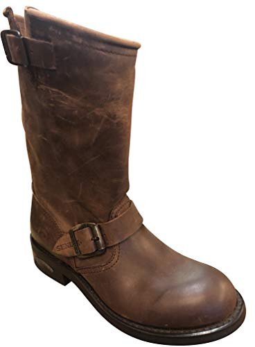 Sendra 2944 Bottes de moto unisexe avec graisse Roy Dunn's et sac de transport Sendra Marron, marron, 46 EU