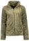 Geographical Norway Upaline Lady - Fleece Fine Frauen Warm Fermetur Zip - Jacke Herbst Winter Frühling Warm Frauen - Long Sleeve Pullover Pelz Weich Komfort Outdoor (Olive L-Größe 3)