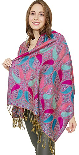 Van Der Rich ® - Pashminas Schal (50% Baumwolle, 50% Viskose) - Damen