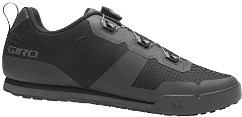 Giro Tracker BOA Men's Mountain Bike Shoe, Black (2022), US 9 / EU 42