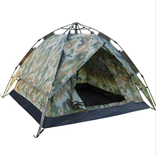 GRAWIT Tragbares Faltzelt für 2-3 Personen, Camping im Freien, automatisches, regenfestes, doppeltes Stoff-Multifunktions-Kuppelzelt, multifunktionale Verdickung, leicht Made in China