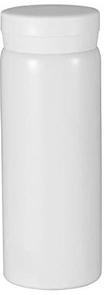 Kleine Thermosflaschen Edelstahl - niedliche Wasserflasche, vakuumisolierte Flasche für heiße und kalte Getränke(BPA-freie, weiß, 200 ml)