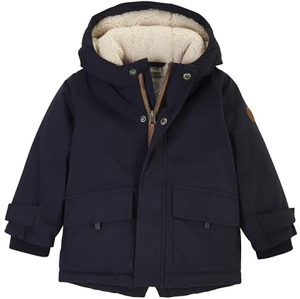 first instinct by killtec Funktionsparka för barn med huva FIOW 7 MNS PRK, mörk marinblå, 110, 42118-000