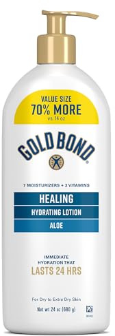 Gold Bond - Nourishing moisturizing lotion with aloe moisturizes and smooths dry skin and provides instant 24 hours of protection.