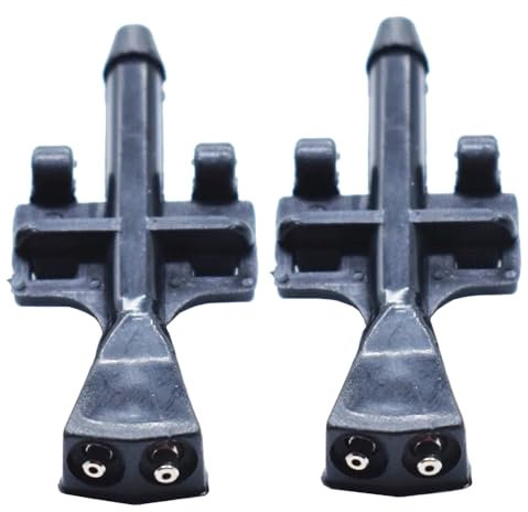 Rufutle Scheibenwaschdüse für Opel Meriva A 2003-2010, 2 Stück Frontscheibenwischerdüsen 1451243/93387764
