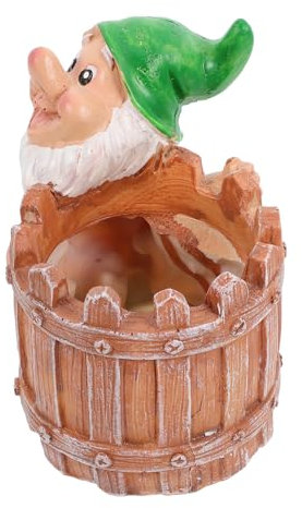Milisten GNOME Decor Harz Pflanzer Blumentopf Für Topf Einzigartige Garten Ornament