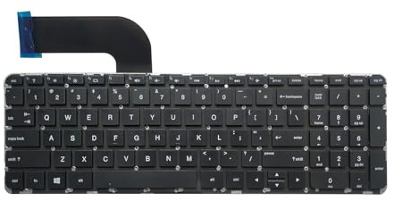 Table-King Clavier de remplacement sans rétroéclairage pour HP Pavilion 17-F17-P 17-F000 17-P009 0017-F040 17-F115