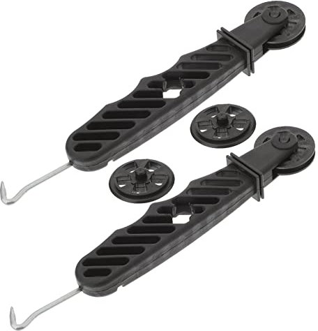 Artibetter 2pcs Yarn Pressing Wheel Tool Screen Roller Window Screen Rolling Tool Door Roller Hook