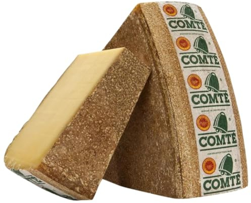 Comté d'été AOP fabrication artisanale affinage minimum 24 mois - 500gr - Pâte jaune avec cristaux et saveur noisette intense