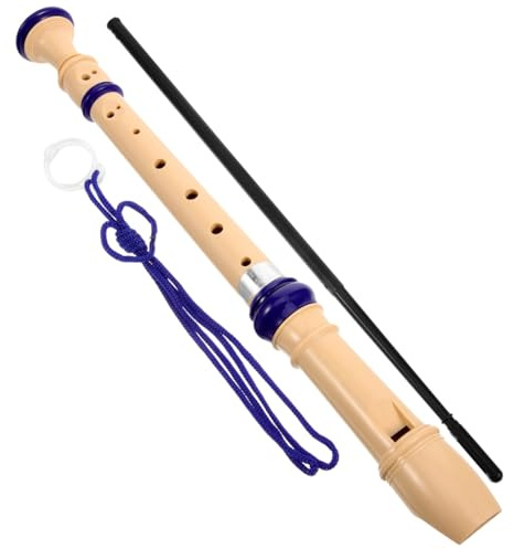 UPKOCH Sopranblockflöte Als Musikinstrument Für Junge Mädchen Und Anfänger Leicht Zu Erlernen Und Robust Gefertigt