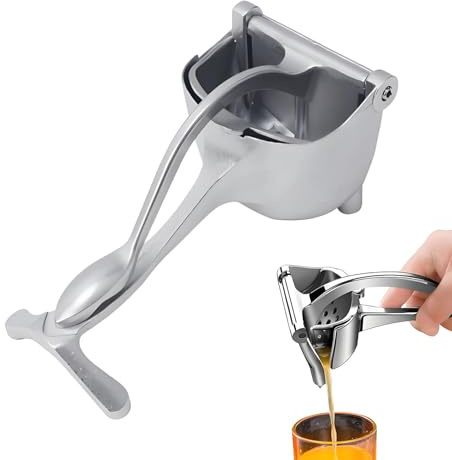 Manuell Citronpress - Robust Apelsinpress | Bärbar Press För Apelsin, Lime Och Grapefrukt Till, Vandring Och Picknick