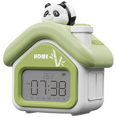 Flkiglm Sveglia per bambini | sveglia a LED per bambini | Pratico per la cameretta dei bambini, comodino, camera da, viaggi, scuola