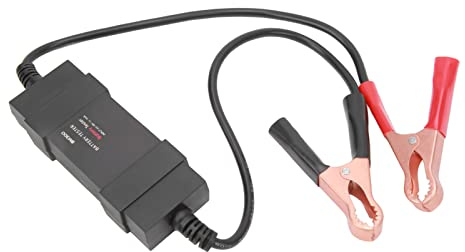 Probador de batería de automóvil 6V a 18 V BM300 Probador de carga de batería con baterías automotrices de 12 V Monitorización en tiempo real Voltaje del de arranque Analizador