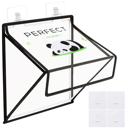 CHGCRAFT Large Door Mailbox Basket Dog Proof | For Small Packages and Magazines with Metal Wire Material for Front Door Slot Catcher and Letter Storage
