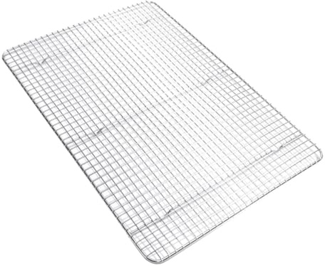 Baluue Stainless Steel Cooling Rack for Baking Mesh Wire Grid Oven Grill Tray Multipurpose Outdoor Baking and Draining Kitchen Tool