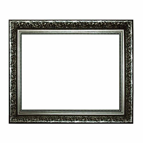 Barockrahmen 10939, ARG Silber verziert, als Leerrahmen, 40x60 cm