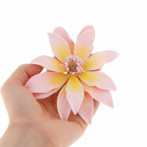 Global Sugar Art Tranquil Water Flower Sugar Cake Flowers, Soft Pink, 3 Count by Chef Alan Tetreault