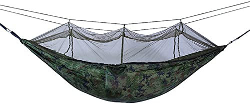 BAILR Hamaca para Exteriores, Hamaca Jardin Exterior Camping Hamaca con Mosquitero, Hamaca De Mosquitero para Jardín Playa Camping Viaje Hamacas