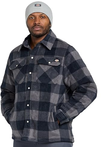 Dickies Hombre, Sobrecamisa Portland, Azul, L