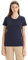 Icebreaker - Damen Natural Blend Central Classic Kurzarm-T-Shirt - für Alltag, Fitnessstudio und Training - Midnight Navy, XL