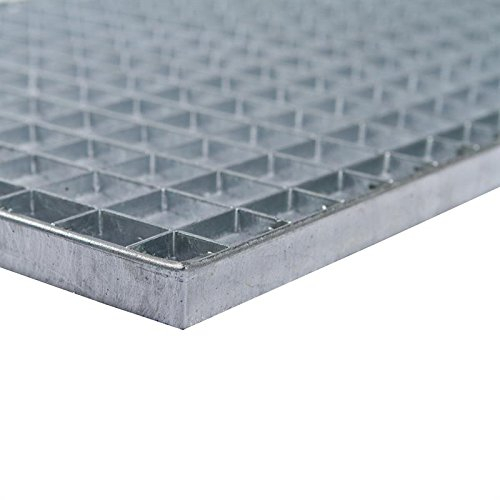 Einpress Gitterrost DIN 24537 verschiedene Größen Rost Lichtschacht Lichtgitterrost Podest (1200 x 500 mm)
