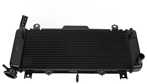Leapiture Sostituzione Gruppo radiatore Moto per 650 Z650 ER650 2017-2022 Serbatoio Acqua di Raffreddamento Moto Alluminio Parti Motore Sostituzione radiatore Moto