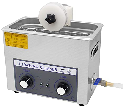 Nettoyeur à ultrasons, Timer Cleaner 6L Nettoyeur à ultrasons nettoie en Profondeur en Quelques Minutes, fournit Un Excellent Nettoyage ， Minuterie de Nettoyage de Bijoux Commercial,220v