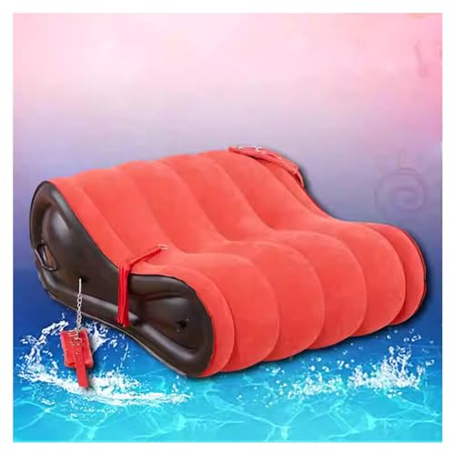 BesBet Aufblasbares Sofa in S-Form Faltbar -ShaF8Y ENNA030602