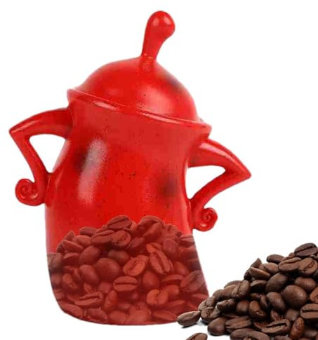 Canister With Attitude, Unique Attitude Jars, Innovative Stylish Food Storage Jars Cute Storage Jar For Food With Airtight Lid For The Kitchen, For Storage Coffee, Tea, Sugar, Spices