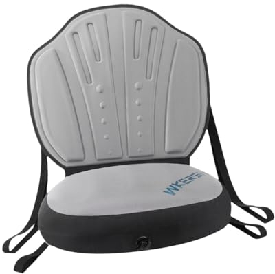 kowaku Kajaksitz Sit on Top Sitz mit Rückenlehne Bootssitz Stand Up Paddleboard Sitz für Rafting