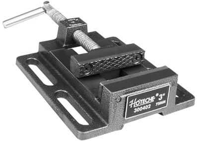 Hoteche Vices for Drill Press American 3 Inch Bench Vise Heavy Duty Drill Press Vise Clamp with 3.2 Inch Jaw Opening and 3.1 Inch Jaw Width Ideal for Drill Press Table Precision Work Clamp