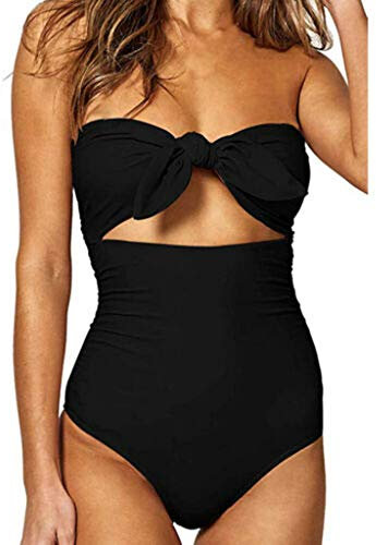 Generisch badeanzuüge Kleid Winter Damen Badeanzug mit bügel Cup e Bikini Unterteil Damen Summer Dress for Women Badeanzug Frauen badeanzüge meerjungfrauenflosse mädchen schwarz