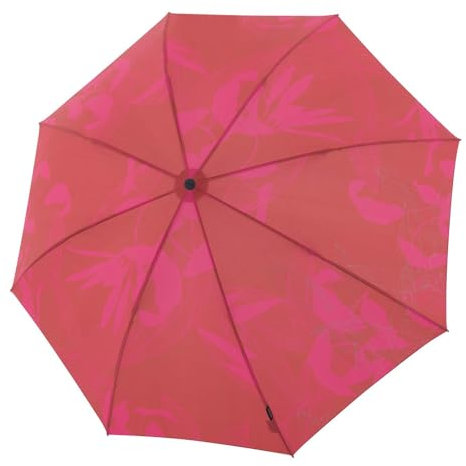 Knirps Regenschirm T.200 Medium Duomatic Garden Scarlet purpur