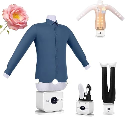 Bügelmaschine automatischer,Bügelpuppe Hemdenbügler,Hosen – Bügelautomat Bügeln & Trocknen Funktionen,Schnelltrocknung In 5-10 Minuten Für Hemden,Blusen,T-Shirts,Hosen D,Kleidung Und Schuhe