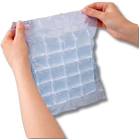 Ice Cube Bags – Disposable Self-Seal Freezer Bags, 240 Ice Cubes, Drinks, Parties & Catering