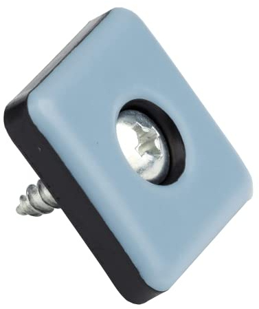 Teflon-Möbelgleiter mit Schrauben │ 16 Stück │ viereckig │ 25 x 25 mm │ Bodenschützer │ PTFE-Gleiter │ by FD-Workstuff