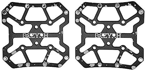 Lixada MTB Mountainbike Klickpedal Plattform Adapter für SPD für KEO (Black)