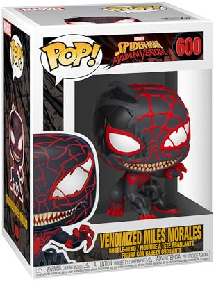Funko Pop! Marvel: Max Venom-Miles Morales - Vinyl-Sammelfigur - Geschenkidee - Offizielle Handelswaren - Spielzeug Für Kinder und Erwachsene - Comic Books Fans - Modellfigur Für Sammler