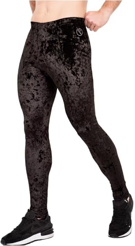 Kapow Meggings Deluxe Sammets Material Herr Leggings