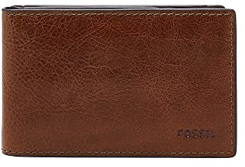 Fossil Herren Andrew Leder Bifold Geldbörse 11,5 cm L x 1,9 cm B x 7,7 cm H