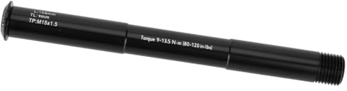 Fahrrad Steckachse Vorderrad, 15mm Fahrradrad Gabel Achse Mountainbike Rohr Gabelschaft Achse fit für RockShox(15X110MM（158L))