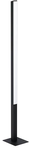 Eglo connect.z Lampadaire LED connecté Simolaris-Z, lampe sur pied ZigBee contrôlable par appli et commande vocale, blanc chaud – froid, RGB, dimmable