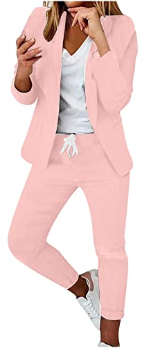 Masrin Hosenanzüge Damen Elegant Business Anzug Set Hosenanzug Damen Elegant Business Anzug Set Blazer Hose 2-teilig Anzug Karo Kariert Zweiteiler Slimfit Streetwear Festlich Sportlich Hosenanzug