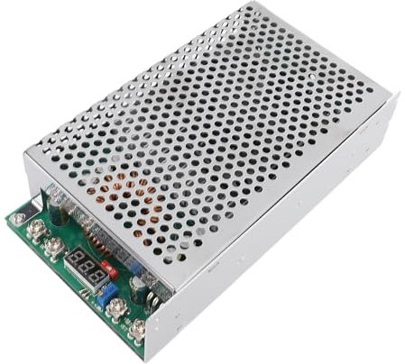 Candeon DC to DC Buck Converter, 1500W 50A Adjustable Voltage Regulator, 25-90V to 2.5-60V Step Down Converter, High Power Voltage Reducer, Step Down Power Supply Module with LED Display