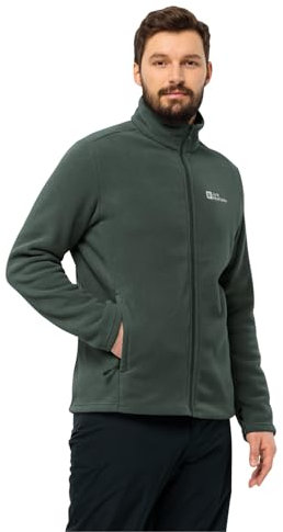 Jack Wolfskin Herren Winterstein Fz M, Black Olive/Black Olive, S EU