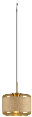 SLV PANTILO ROPE 19, Pendelleuchte, 250cm, E27, 15W, gold